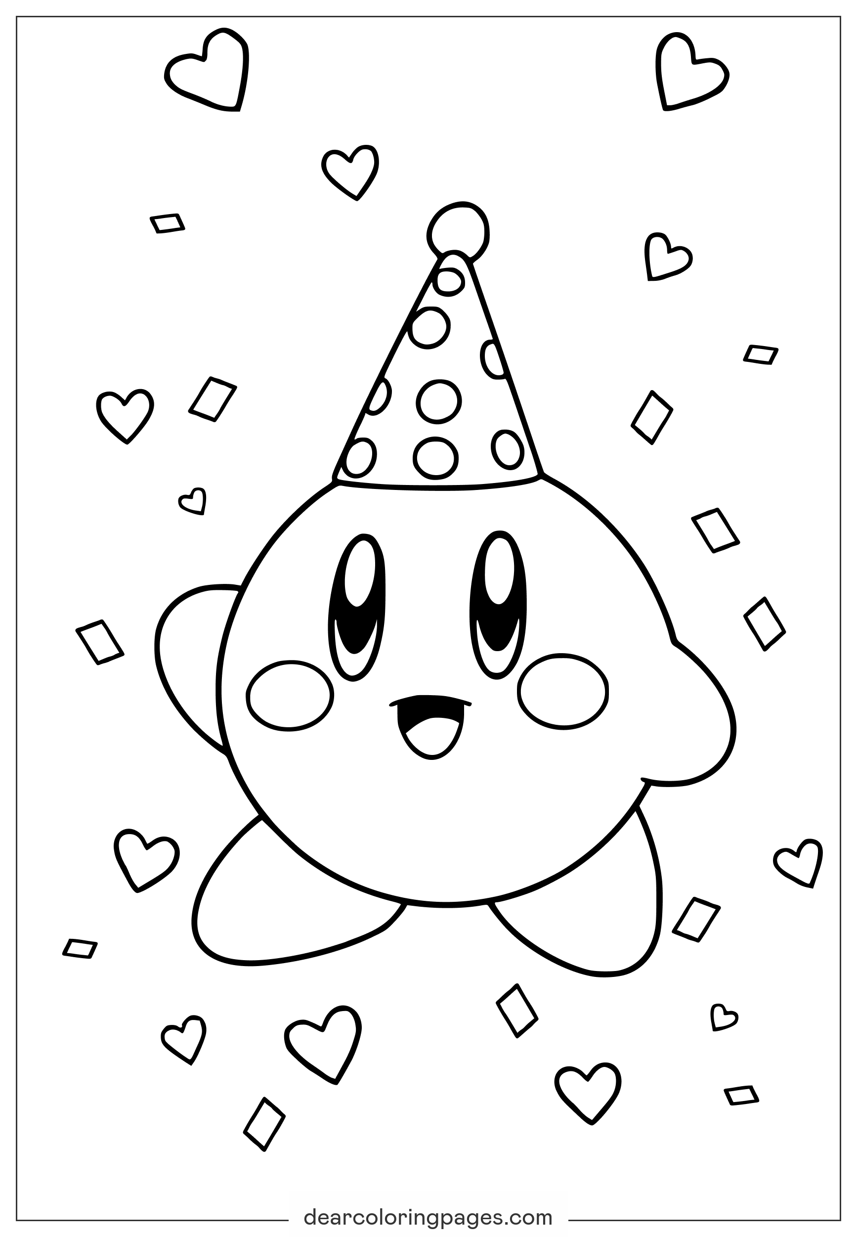 Kirby Coloring Pages 15 Free Printable Coloring Pages Kirby Coloring Pages 15 Free Printable Coloring Pages