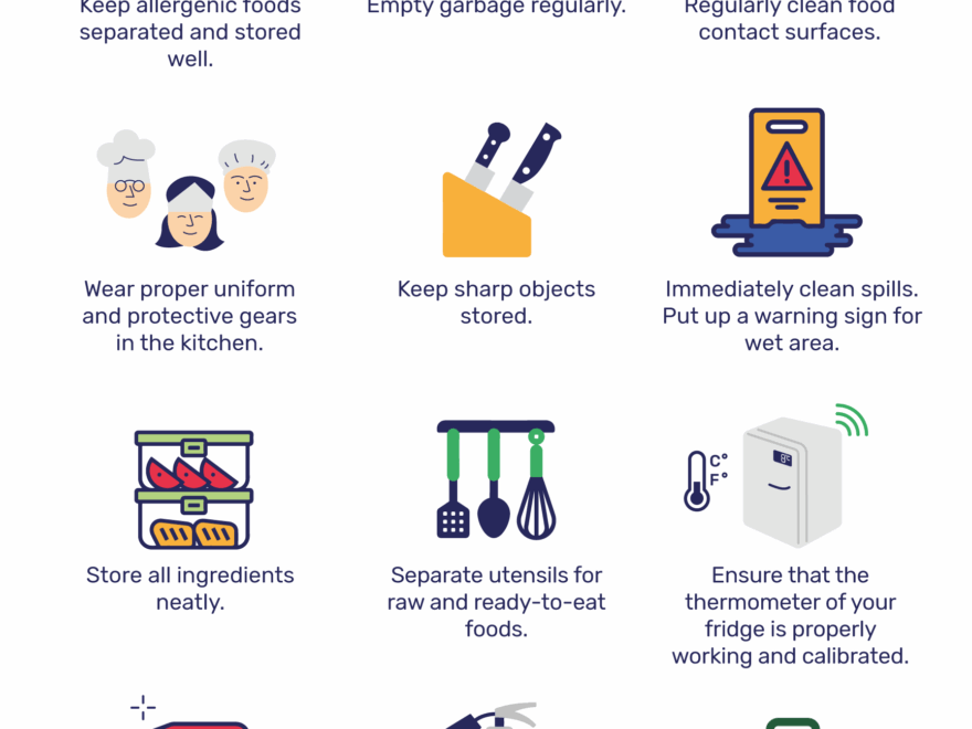 Kitchen Safety Poster Download Free Poster