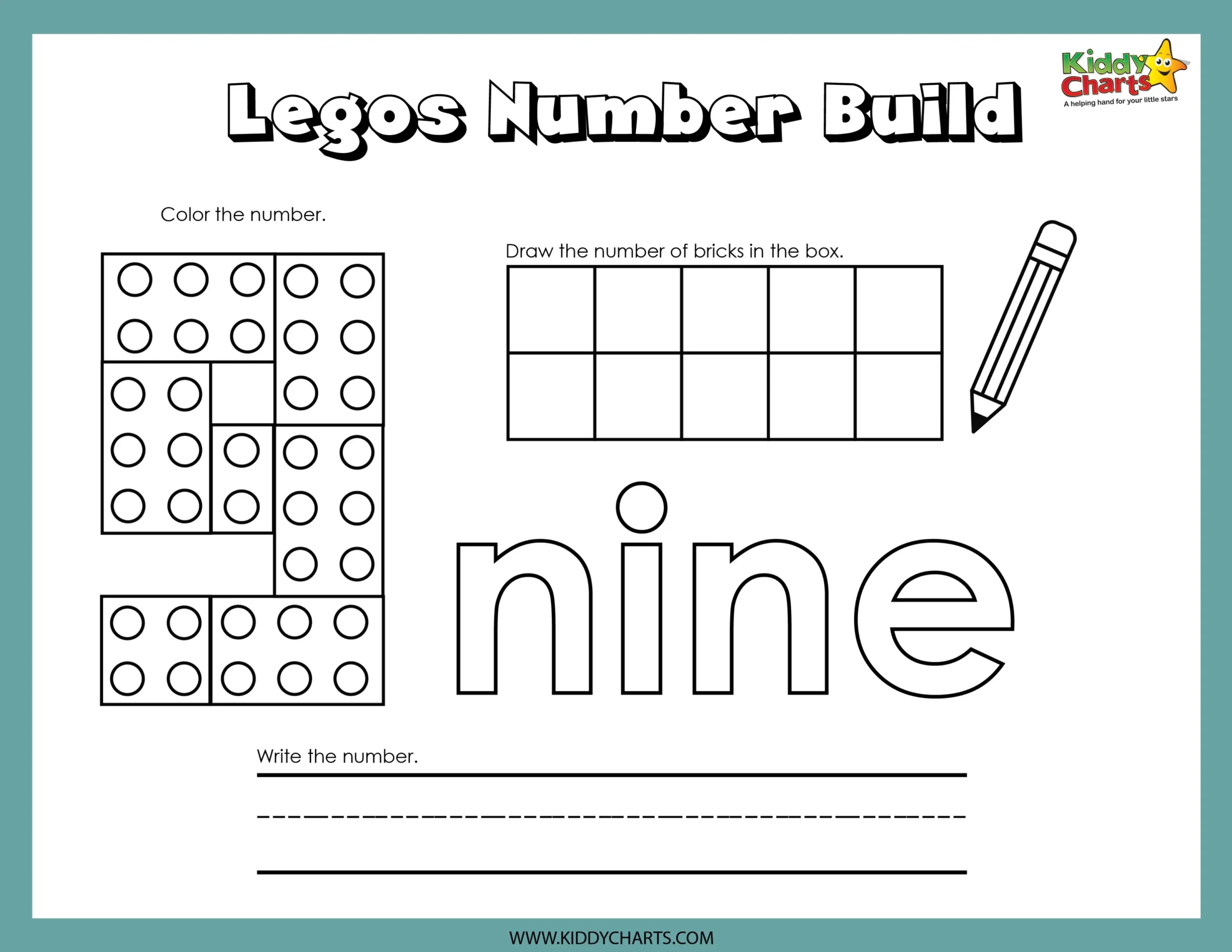Lego Math Sheets Printables