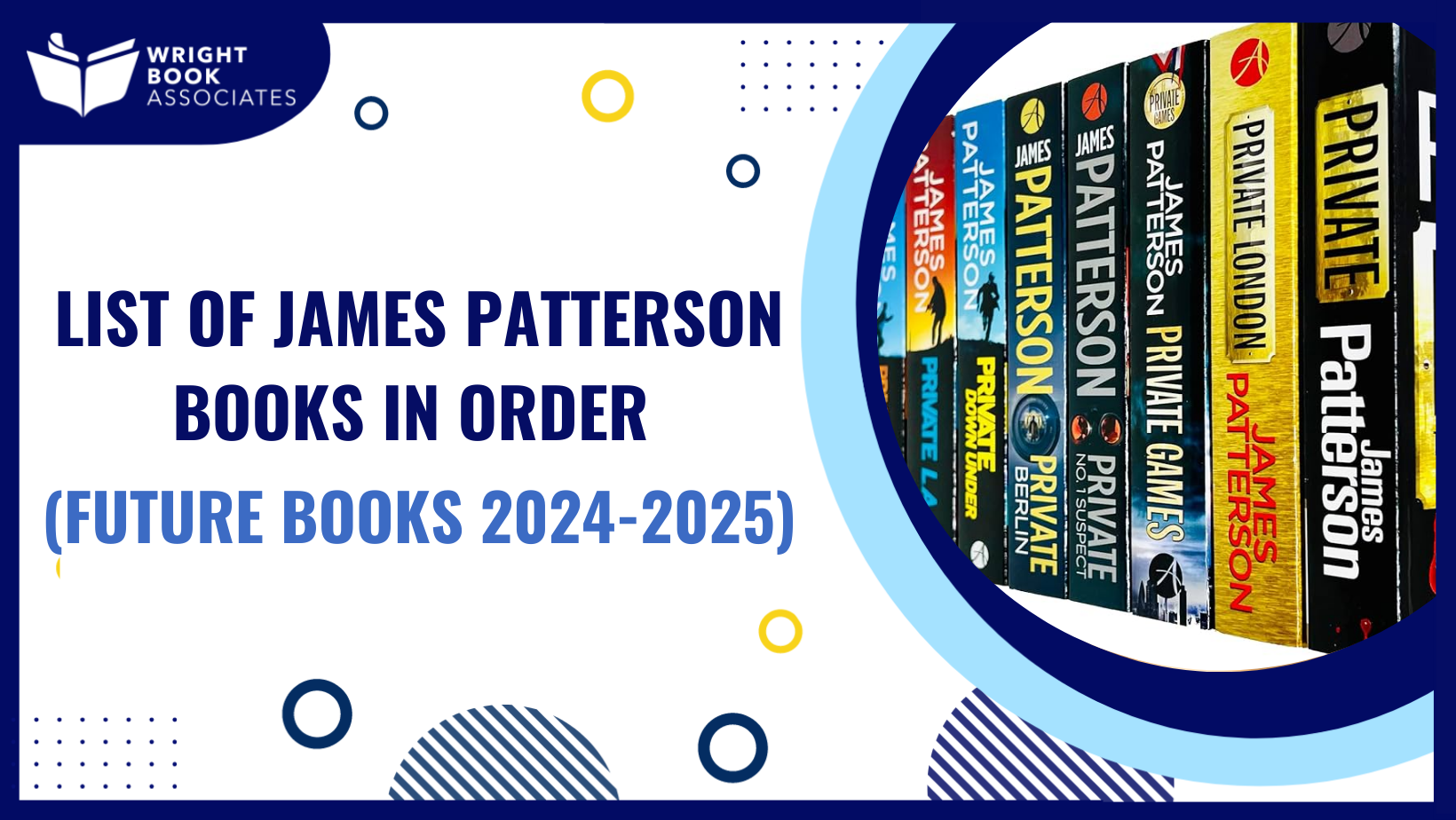 List Of James Patterson Books In Order Upcoming 2025 2026 