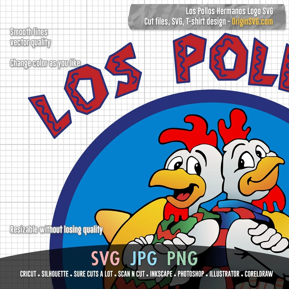 Los Pollos Hermanos Logo SVG Origin SVG Art