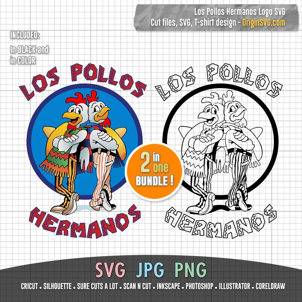 Los Pollos Hermanos Logo SVG Origin SVG Art