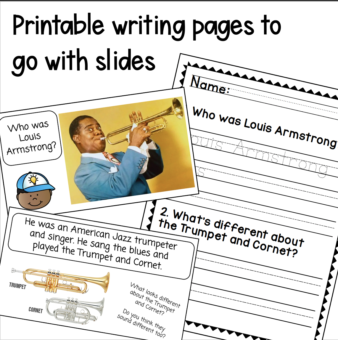 Louis Armstrong Printable Quiz