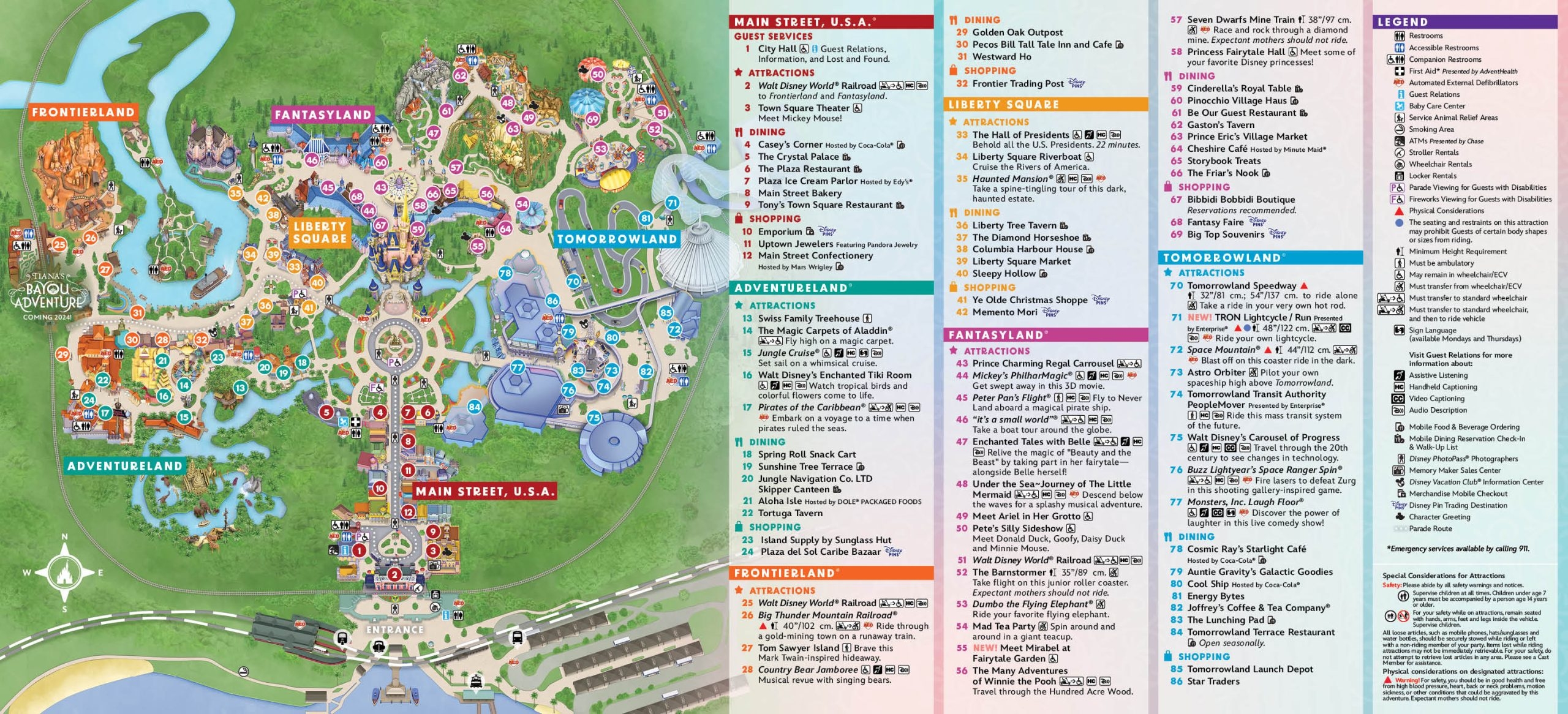 Magic Kingdom Maps Magic Kingdom Maps