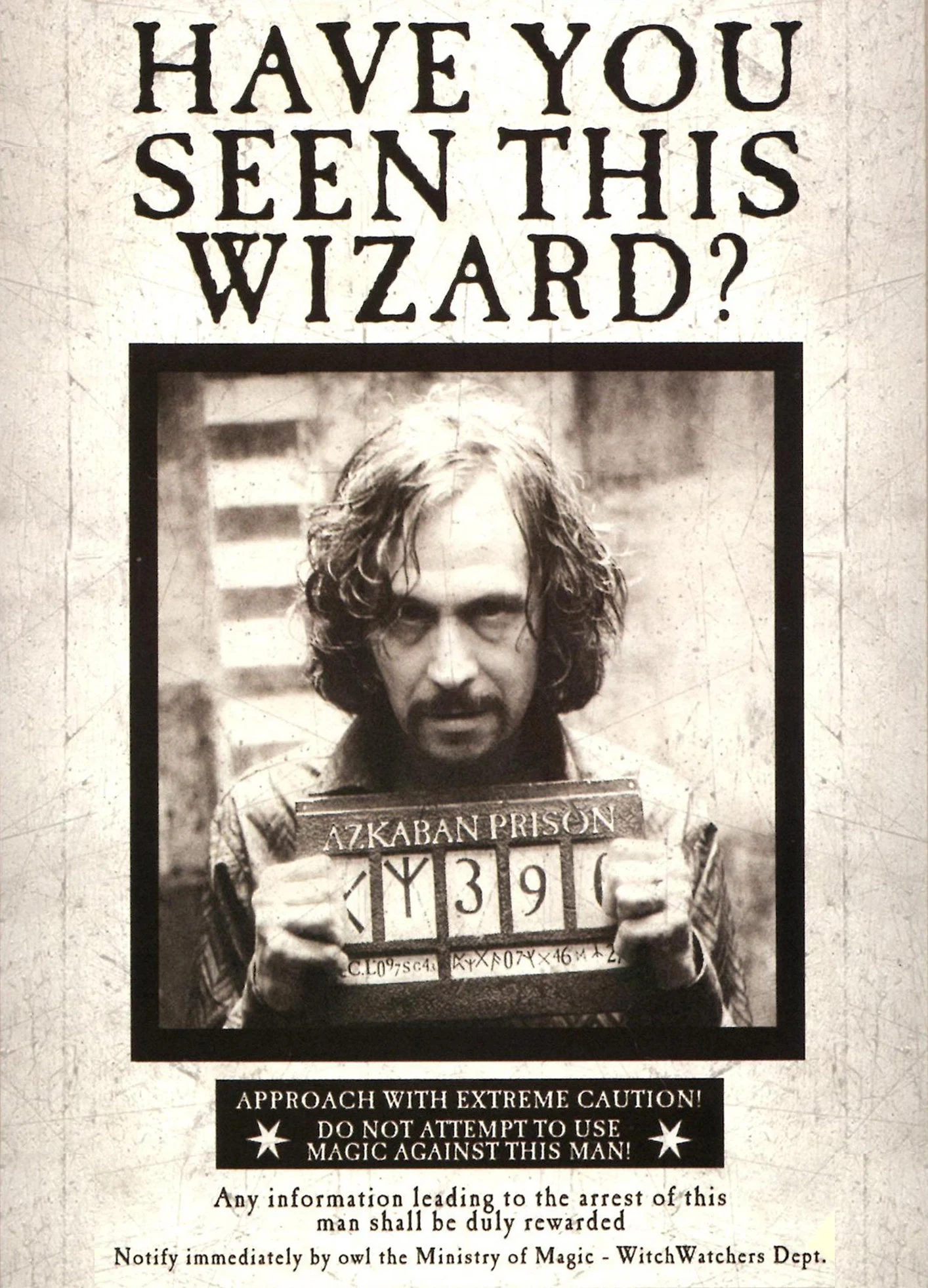 Magical Wizard Wanted Poster Wall Mural Etsy