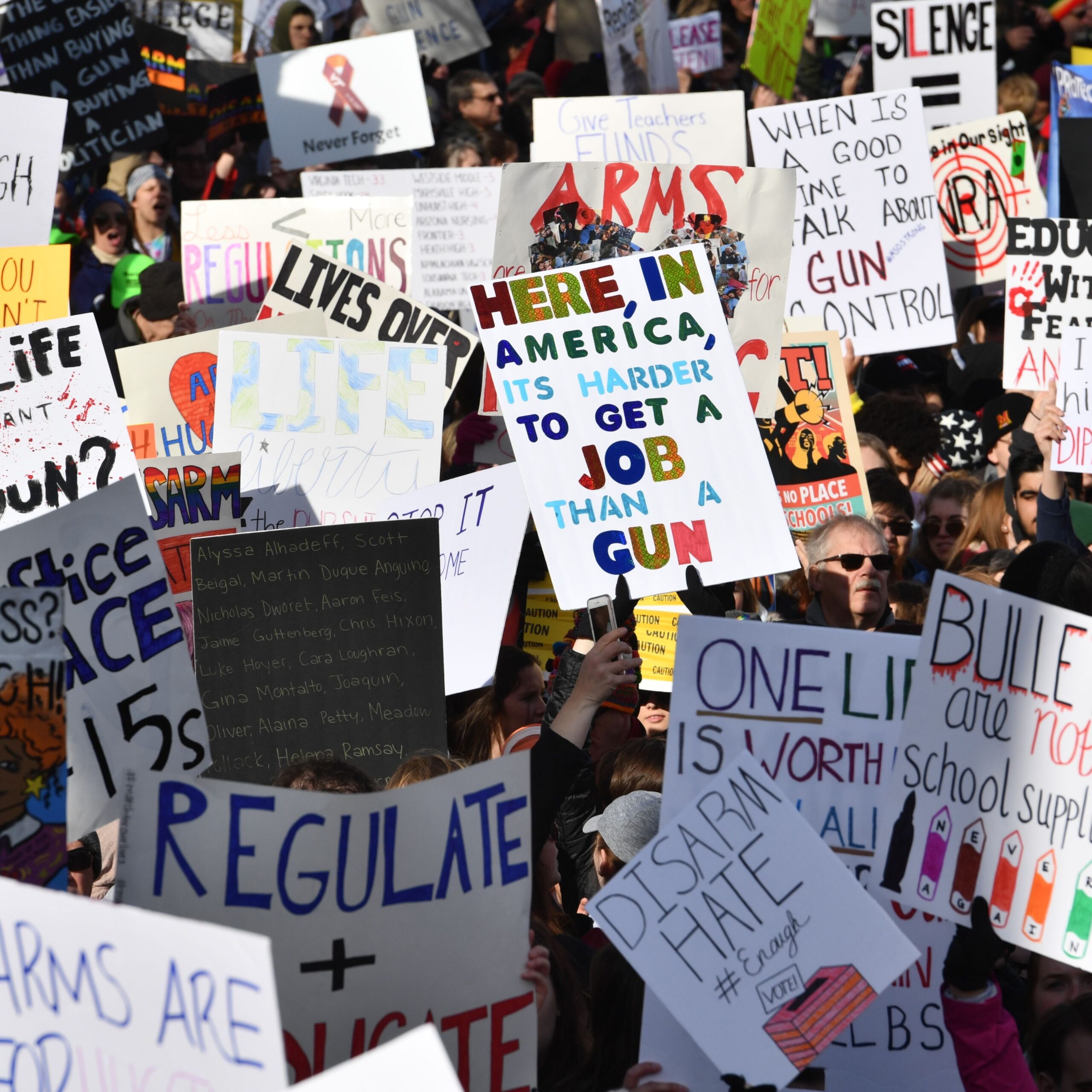 March For Our Lives Printable Sign