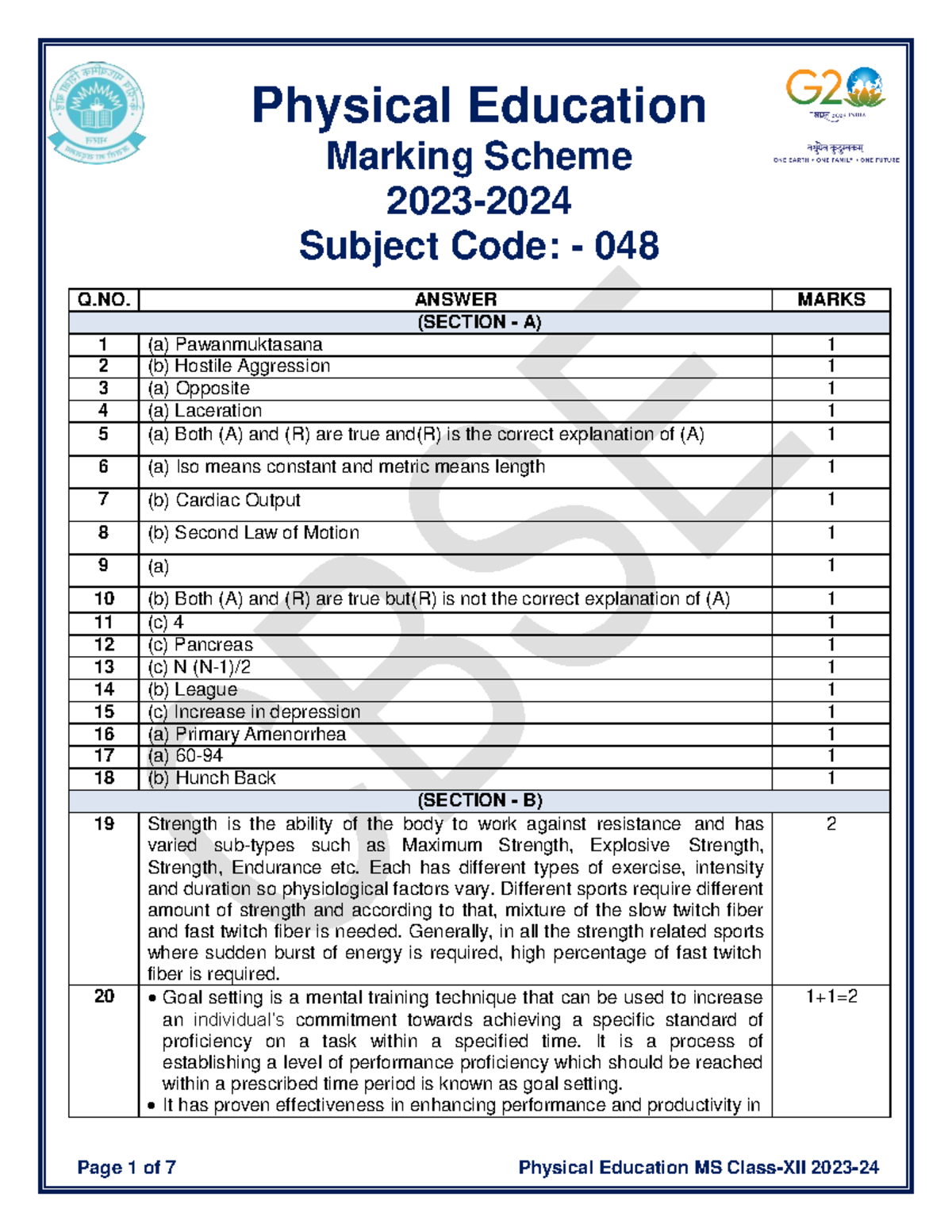 Bea Spanish Study Guide Printable