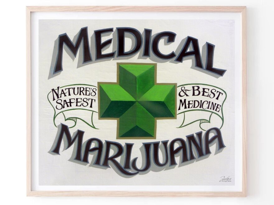 Medical Marijuana Dispensary Print Etsy