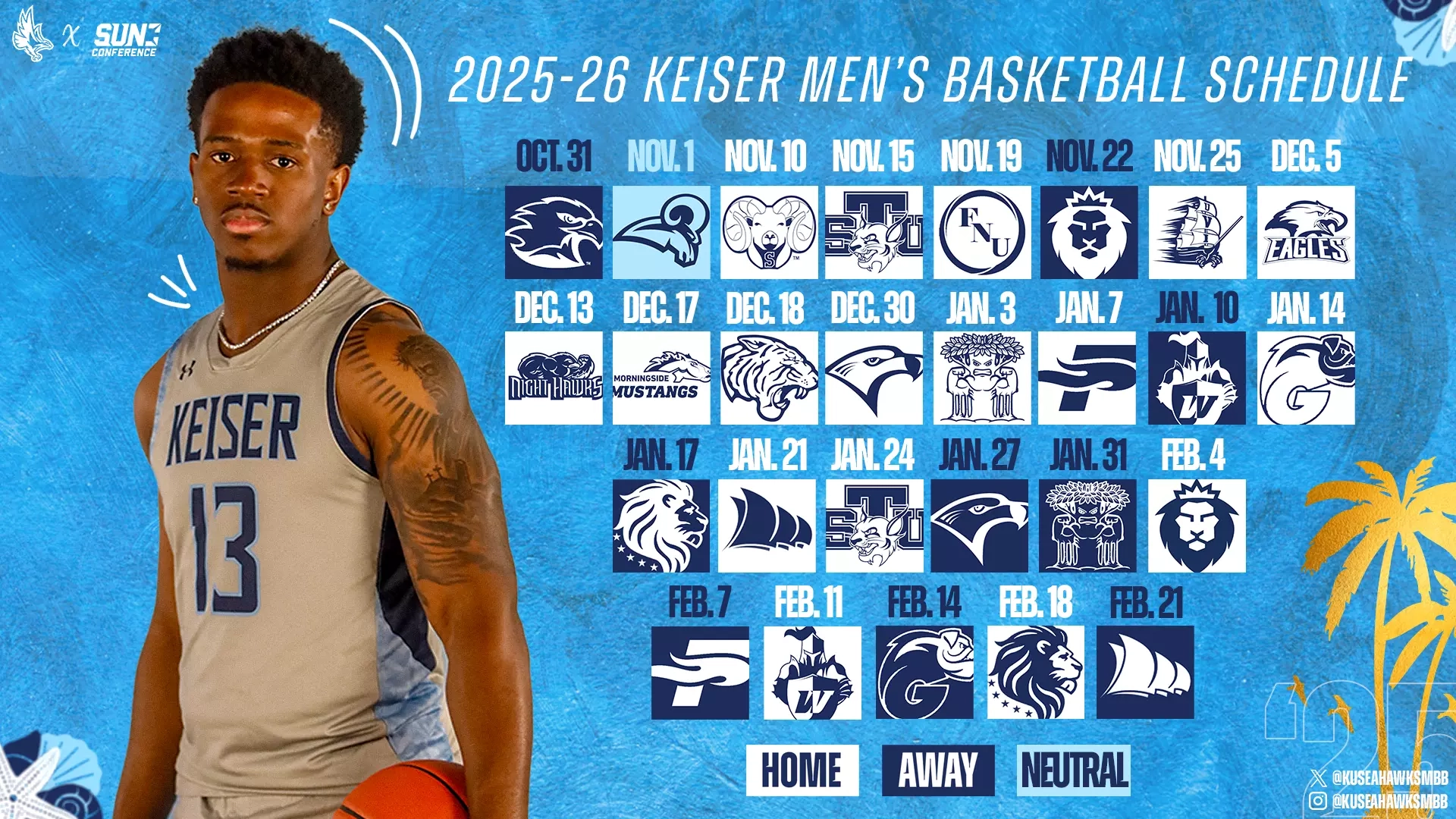 Kansas Jayhawks Basketball Printable Schedule 2025-2026