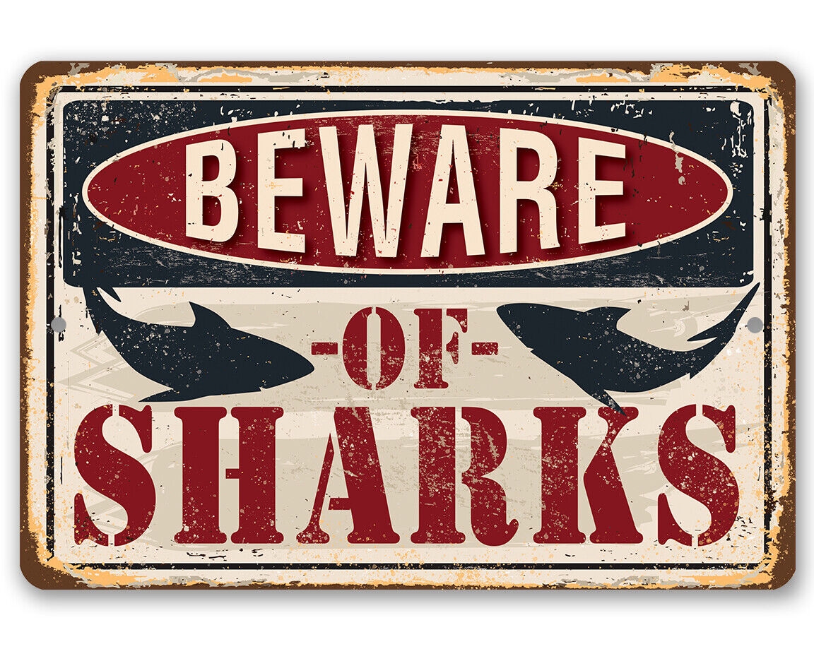 Printable Beware Of Shark Signs