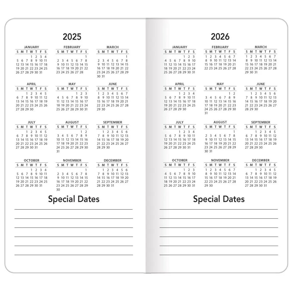 Michigan Wolverines 2026 17 Month Pocket Planner Calendars
