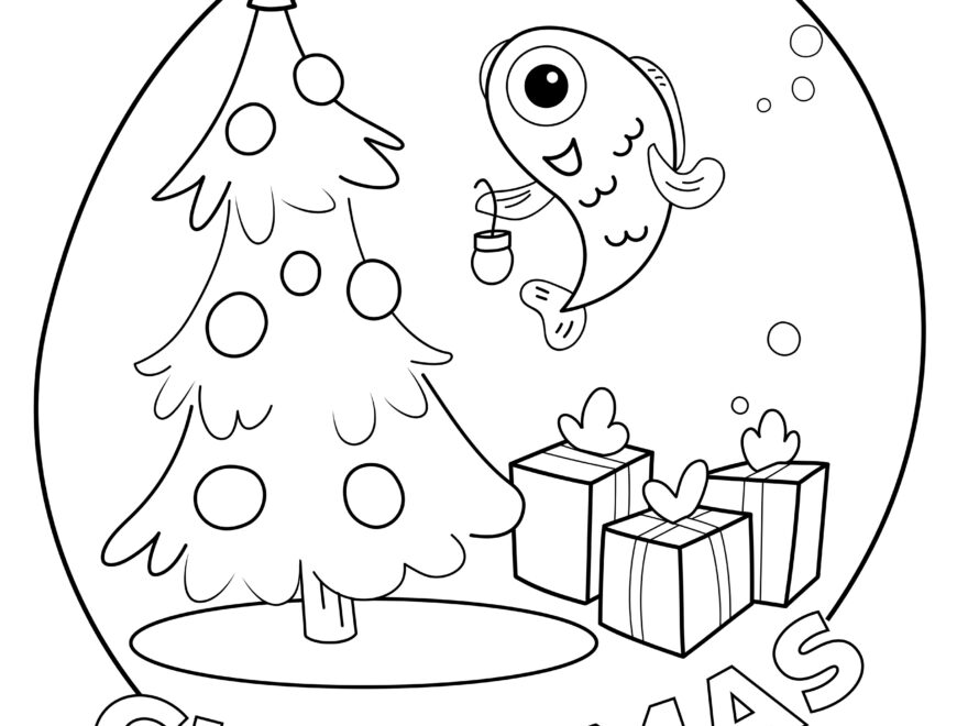 Minno Christmas Coloring Page Printable Minno Kids