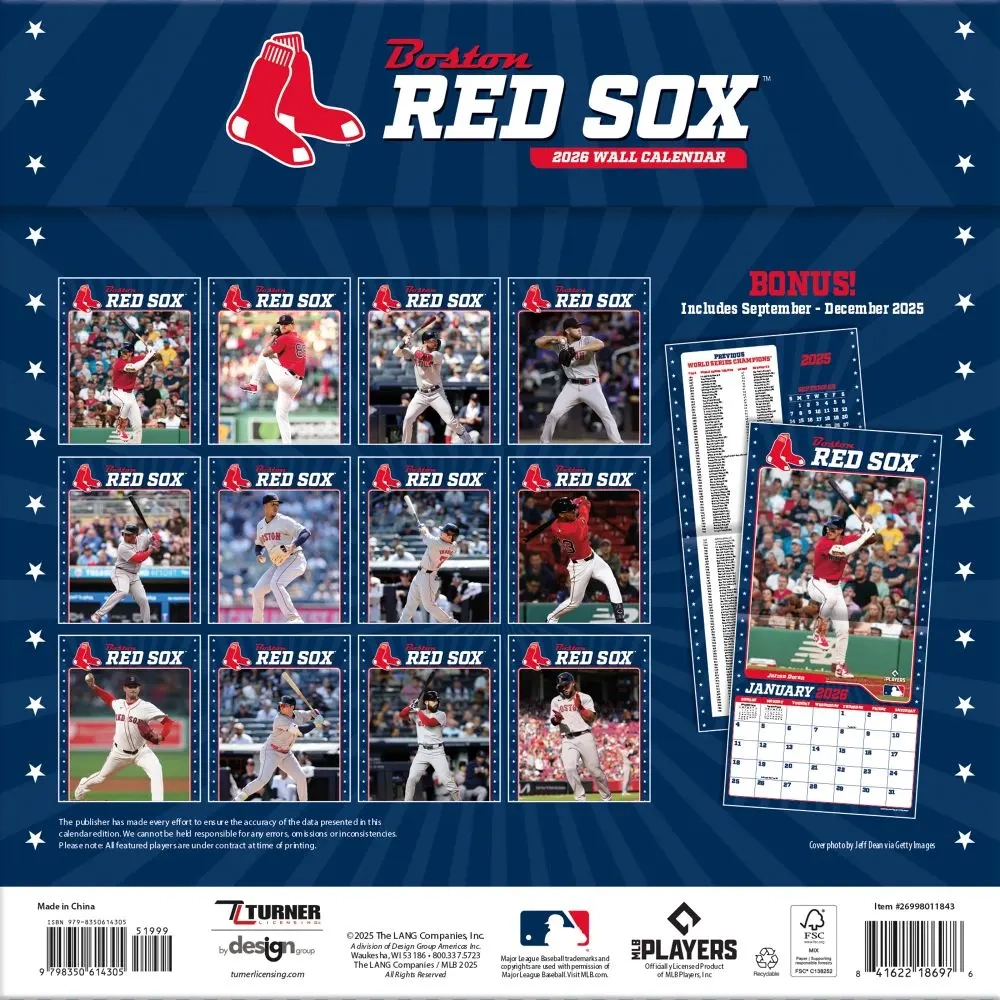 2026 Boston Red Sox Schedule Printable