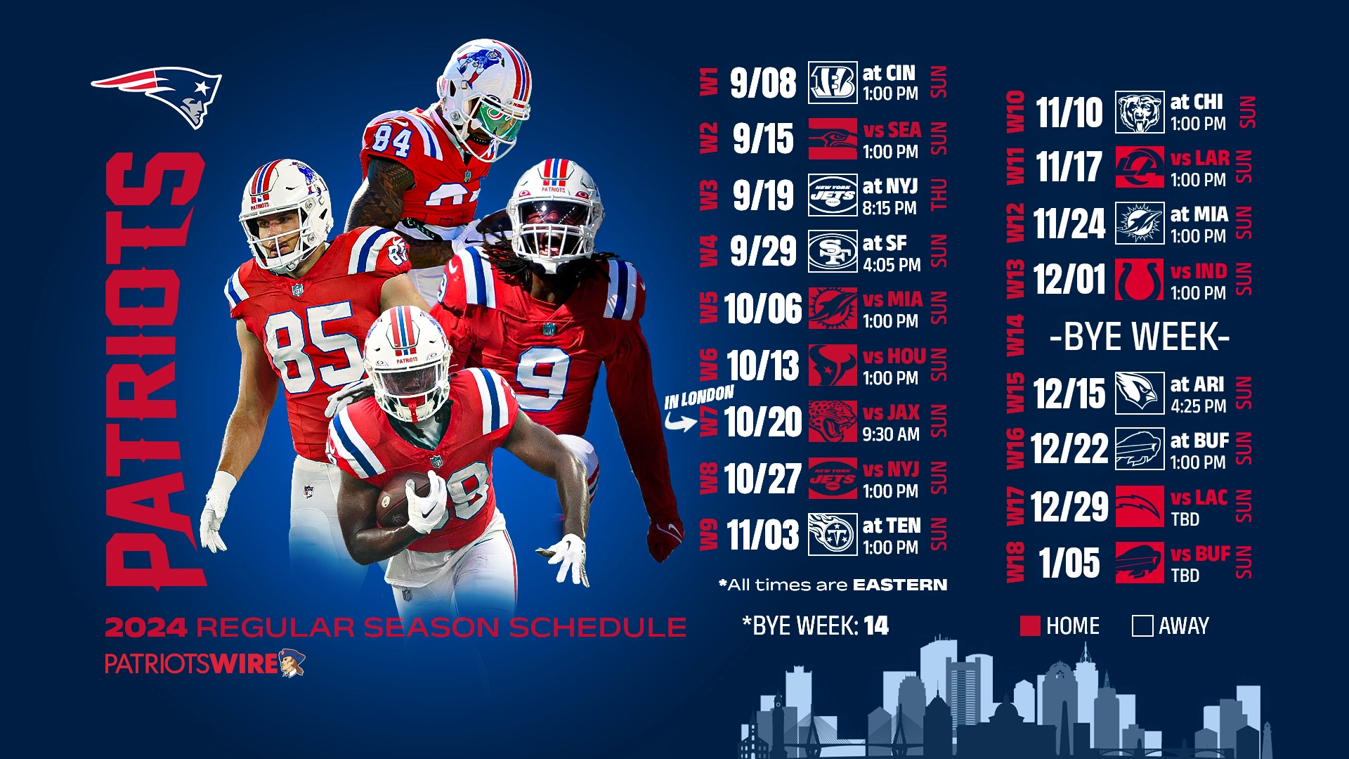 New England Patriots 2024 Schedule Downloadable Wallpaper New England Patriots 2024 Schedule Downloadable Wallpaper