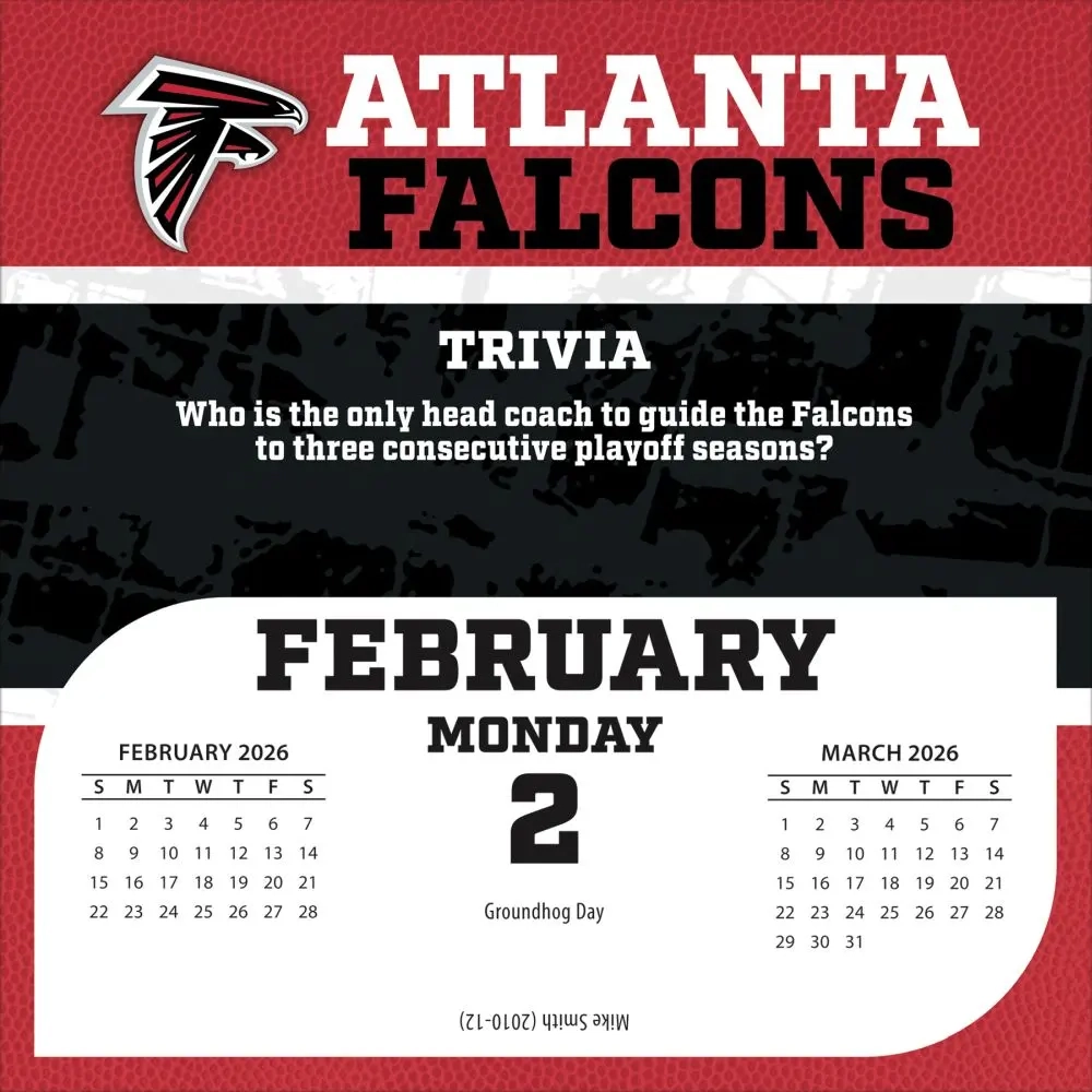 2026 Falcons Schedule Printable