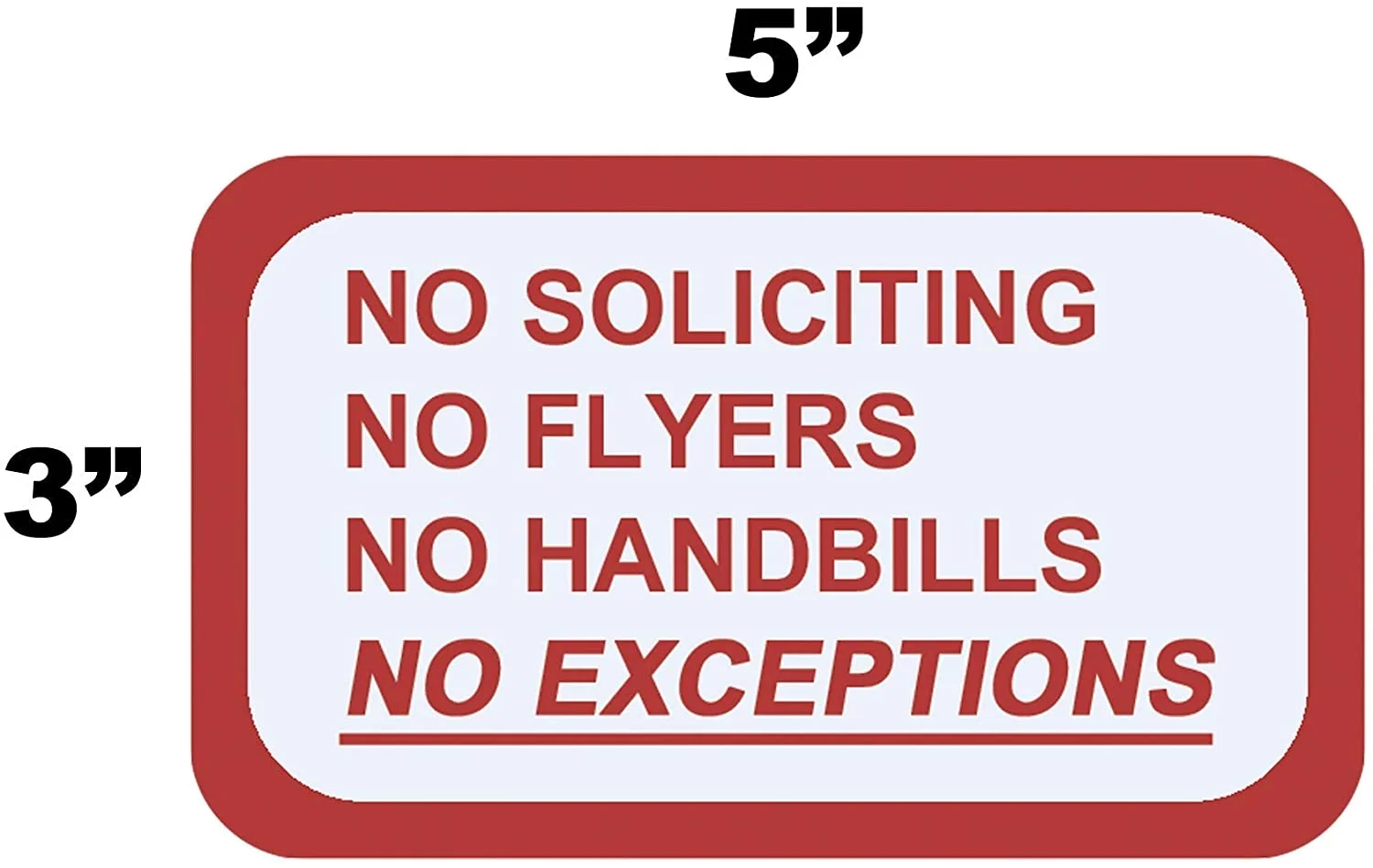 No Soliciting No Flyers Printable Sign No Soliciting No Flyers Printable Sign