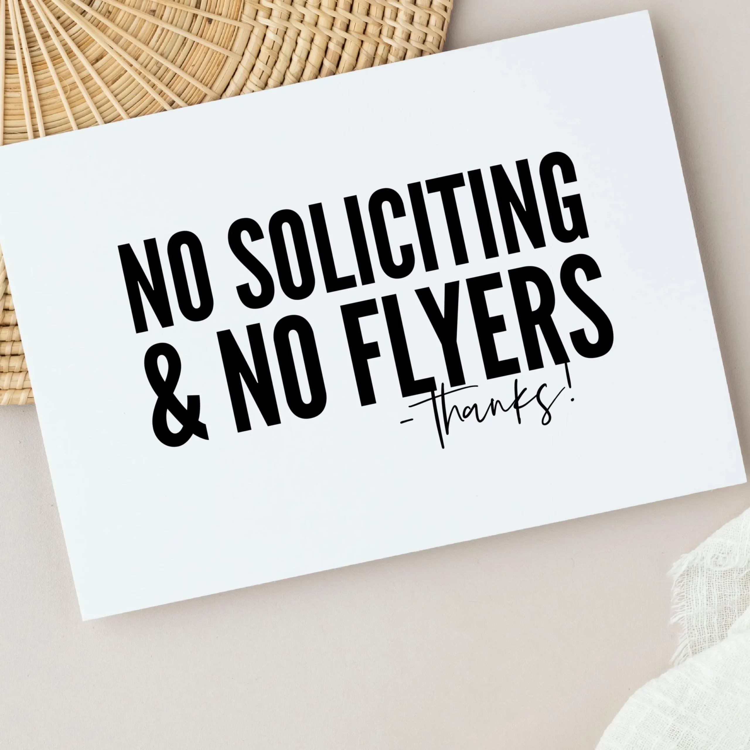 No Soliciting No Flyers Sign Digital Printable Front Door Sign Etsy No Soliciting No Flyers Sign Digital Printable Front Door Sign Etsy