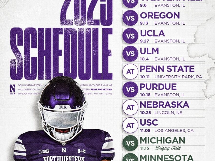 Northwestern Football On X It s Here Full 2025 Schedule Https t co vJGOHXJGHQ X