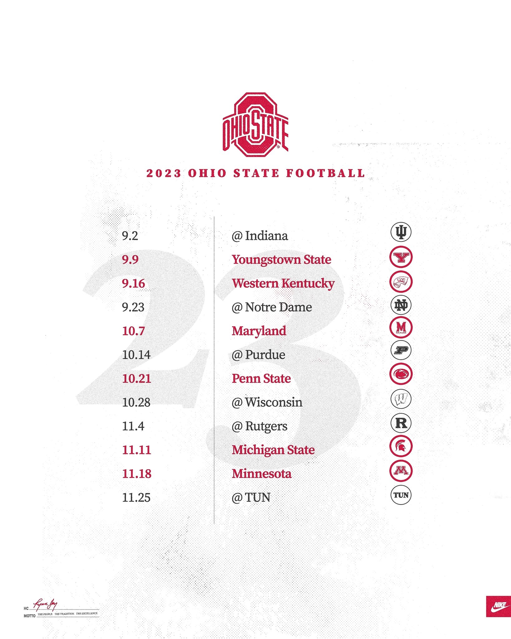 Ohio State Football On X The 2023 Ohio State Football Schedule GoBucks Https t co FEftM9uIo5 X Ohio State Football On X The 2023 Ohio State Football Schedule GoBucks Https t co FEftM9uIo5 X
