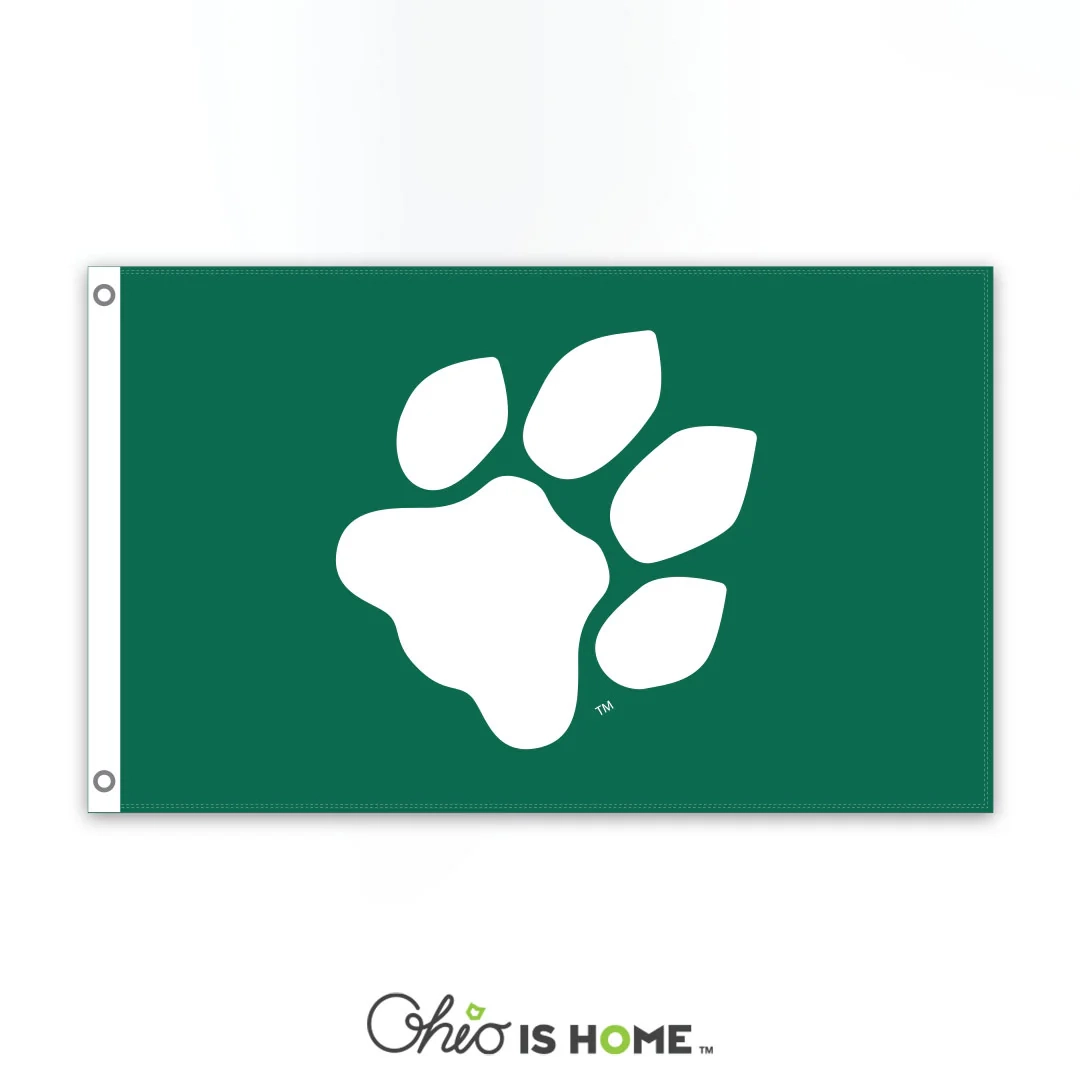 Ohio University Paw Flag Ohio Is Home Ohio University Paw Flag Ohio Is Home