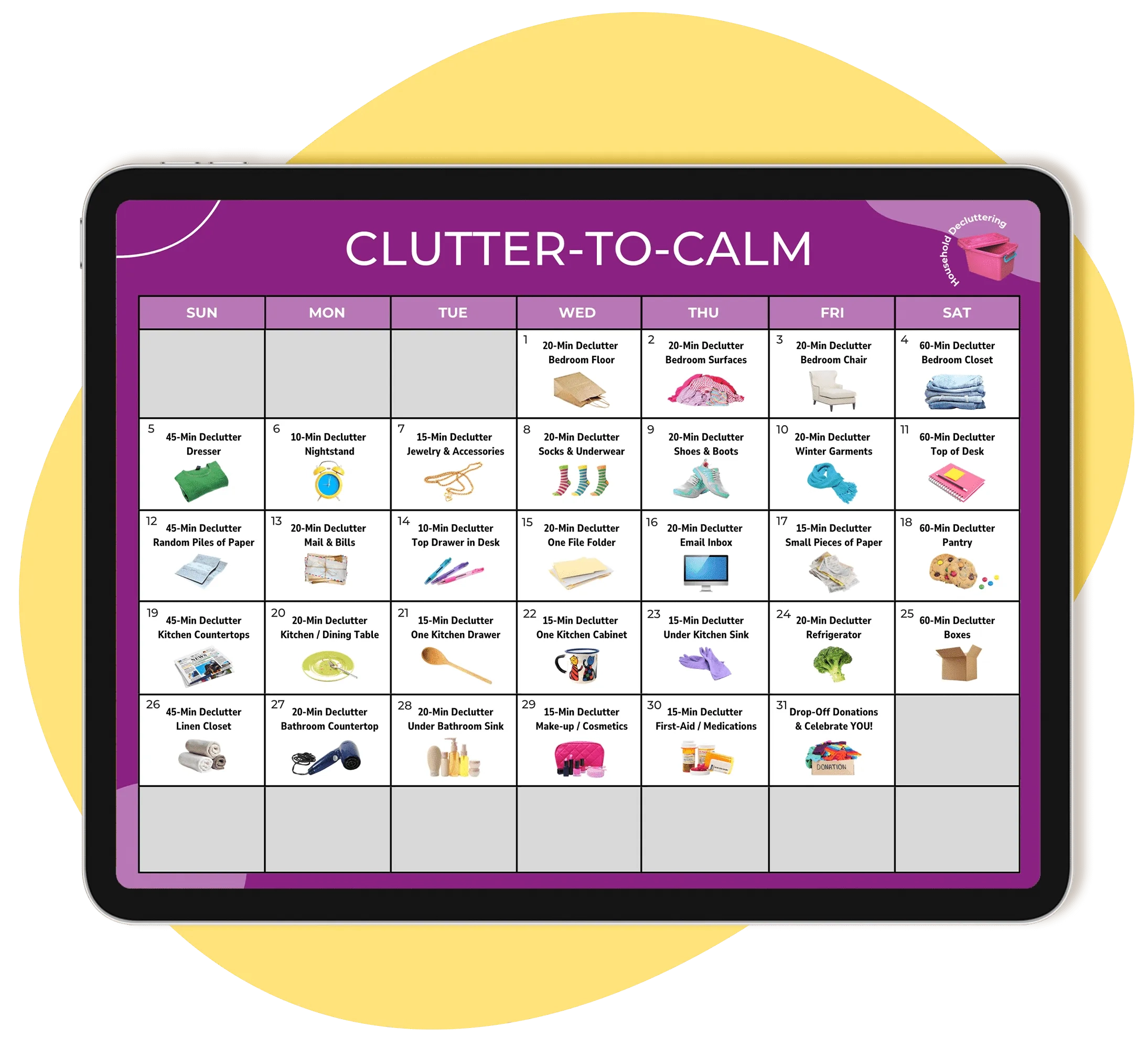 Organization Decluttering Courses Community Organize Flow
