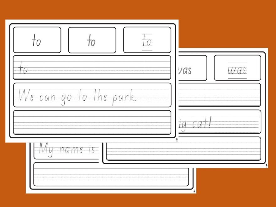 Oxford Word List 1 100 NSW ACT Font Writing Word Mat List Home Distance Remote Etsy