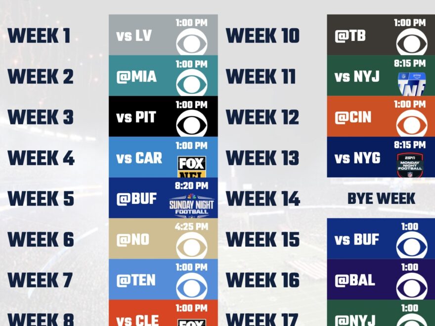 Patriots Uniform Tracker On X Here Is The Full 2025 26 Patriots Schedule Https t co 36rHf5Ym14 X
