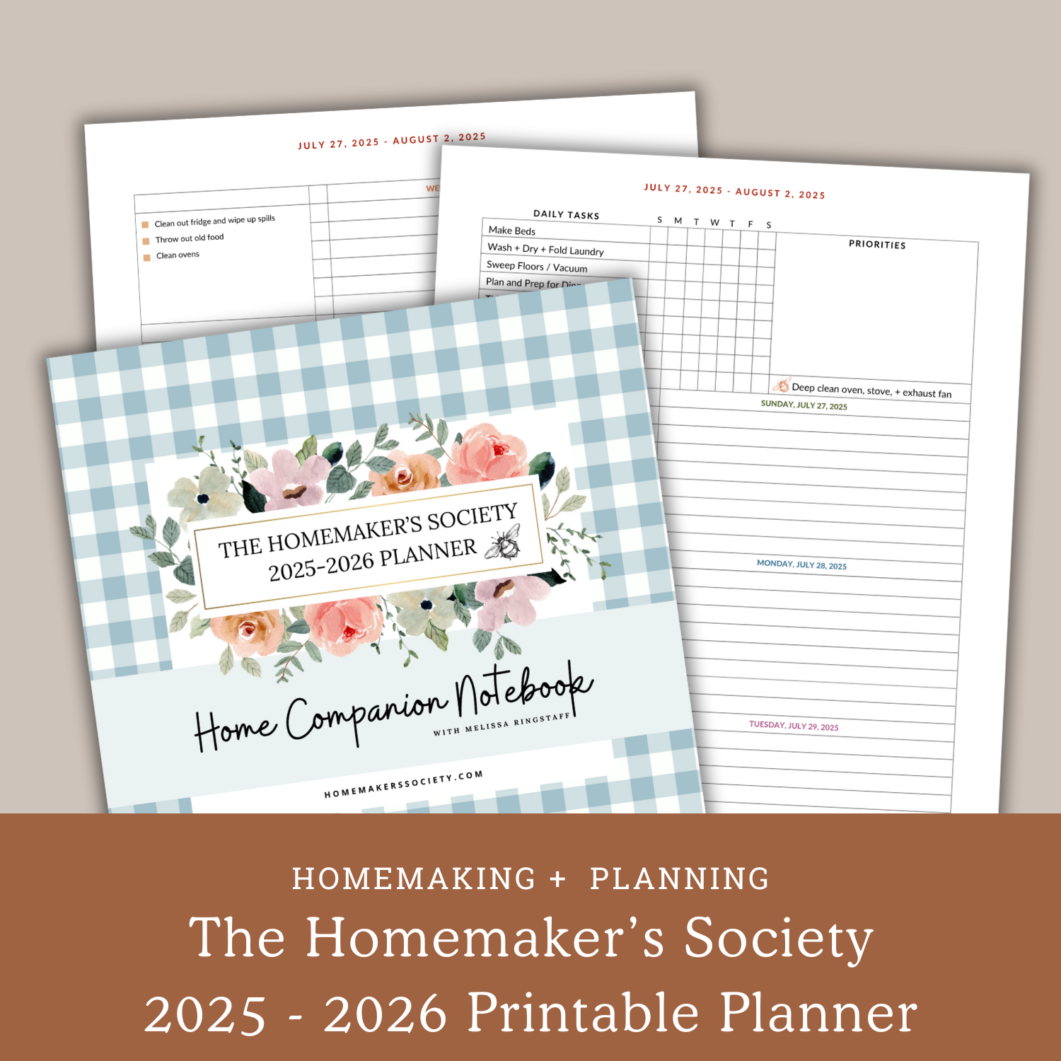 Alejandra Tv Homem Organization Printables