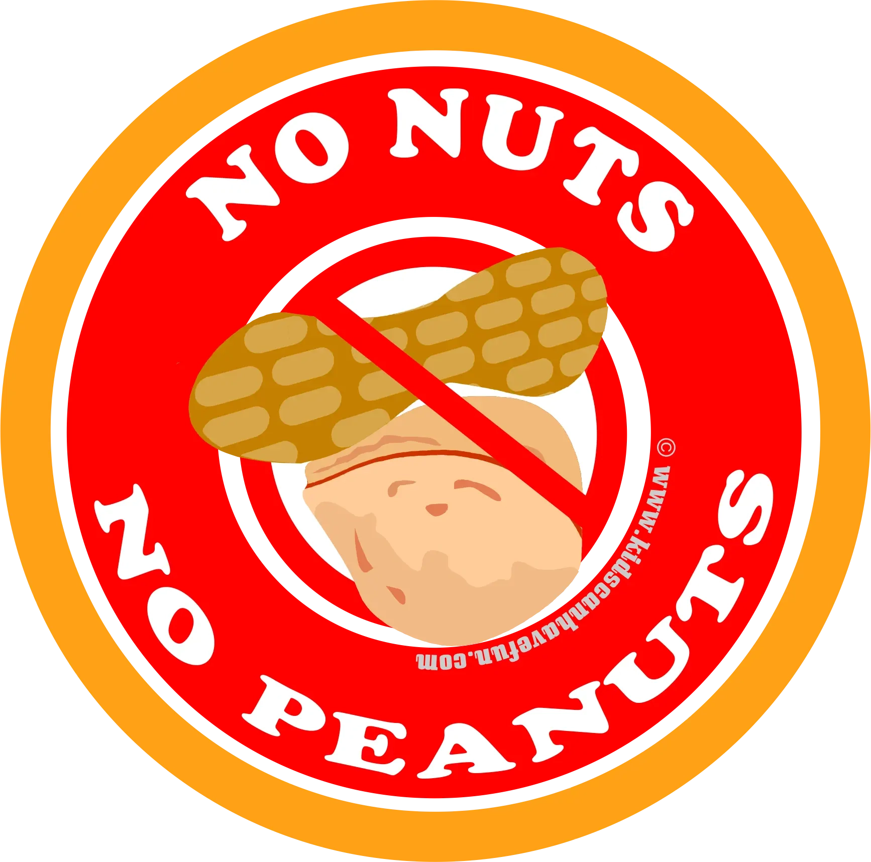 Peanut Nut Free Signs Labels Posters Allergy Worksheets