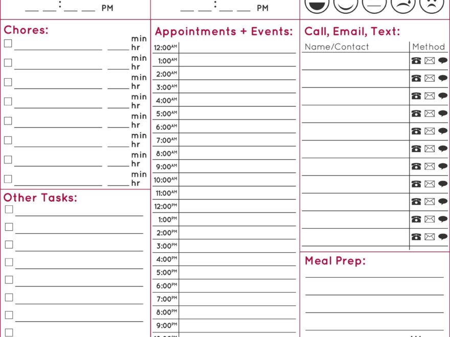 Perfect Homeschool Daily Schedule MODEL FORM IDEAS Worksheets Library
