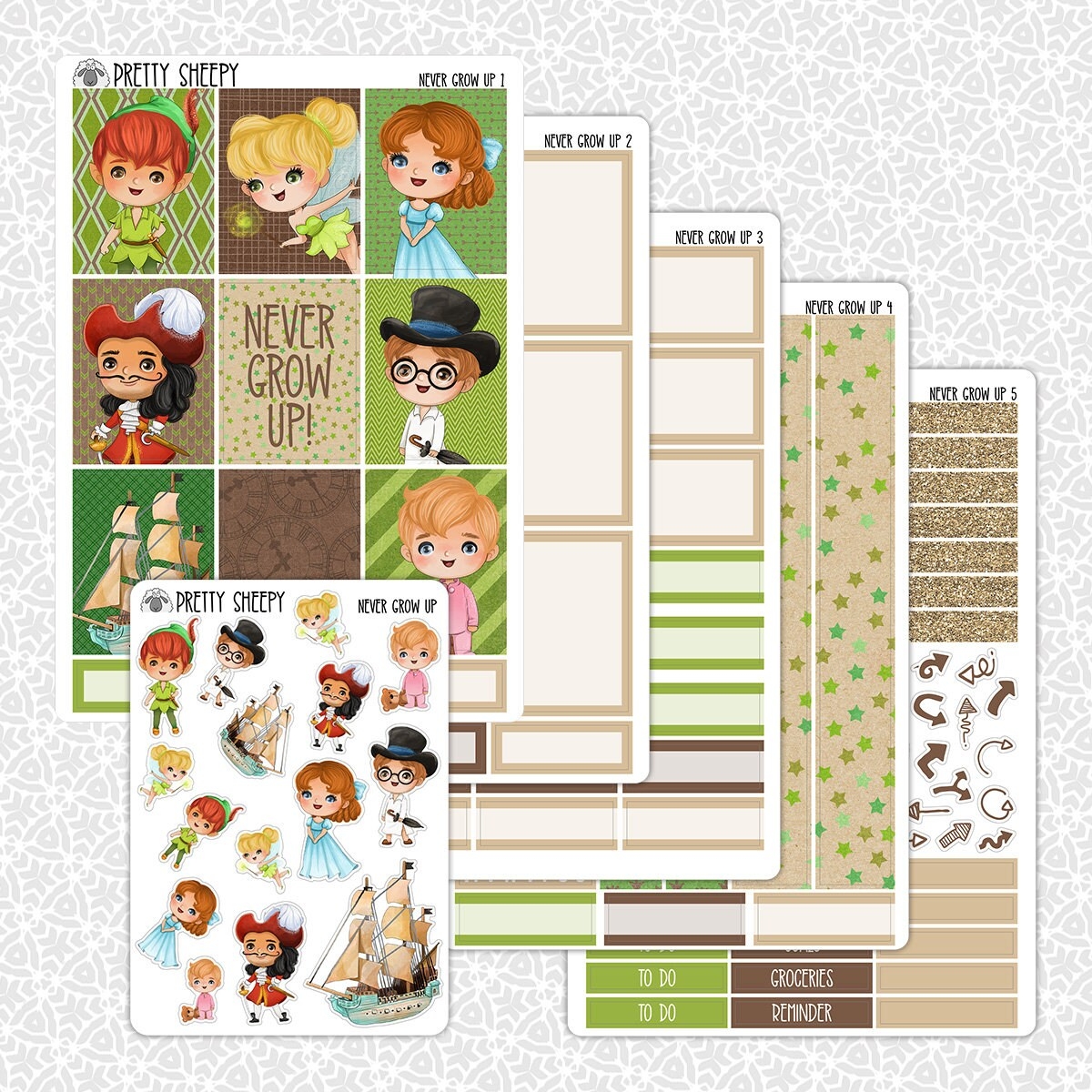 Peter Pan Planner Etsy Peter Pan Planner Etsy