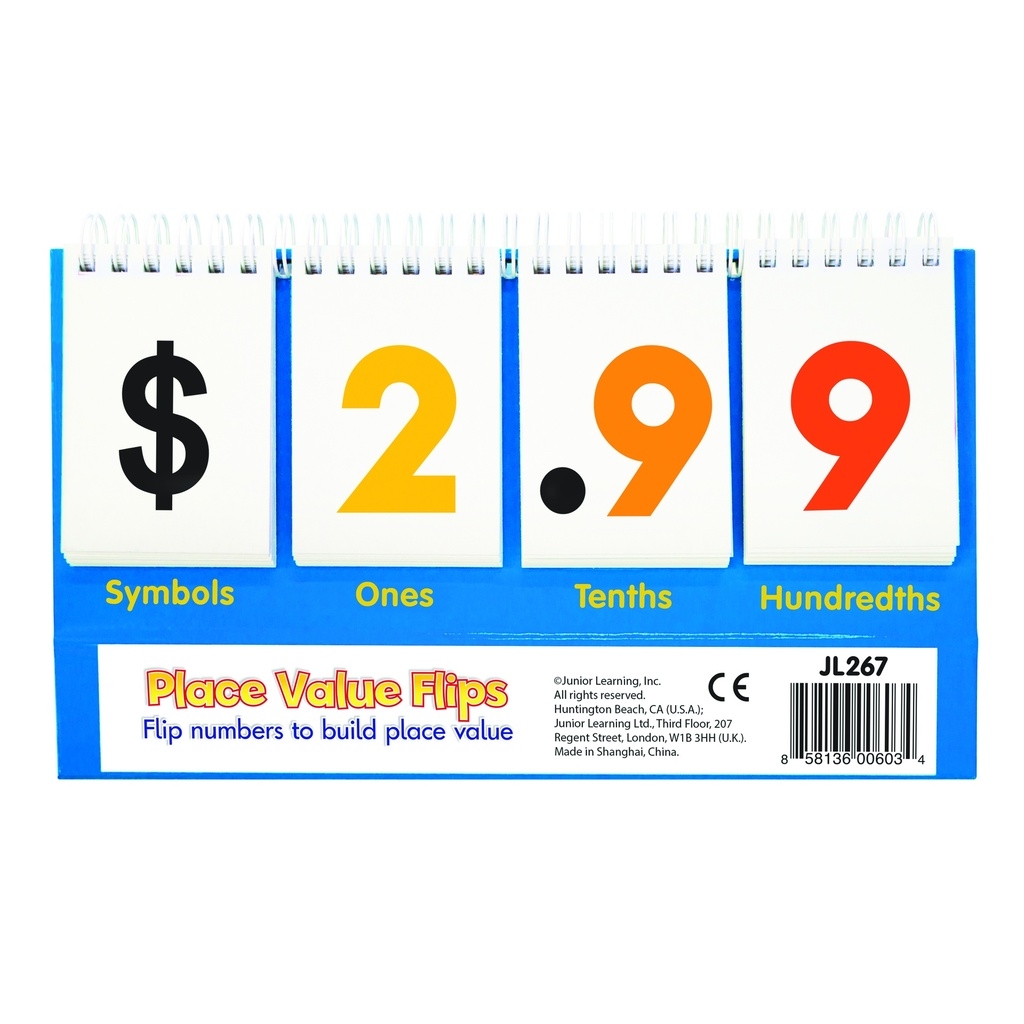 Money Place Value Flip Chart Printable Money Place Value Flip Chart Printable