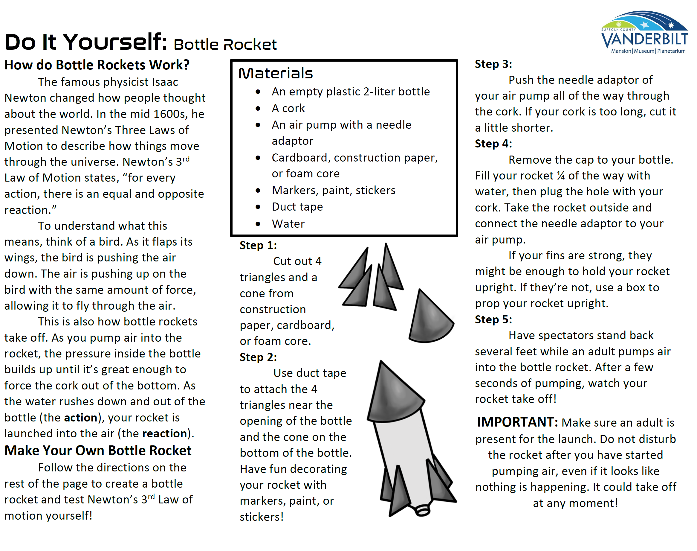 Planetarium Printable Worksheets Vanderbilt Museum