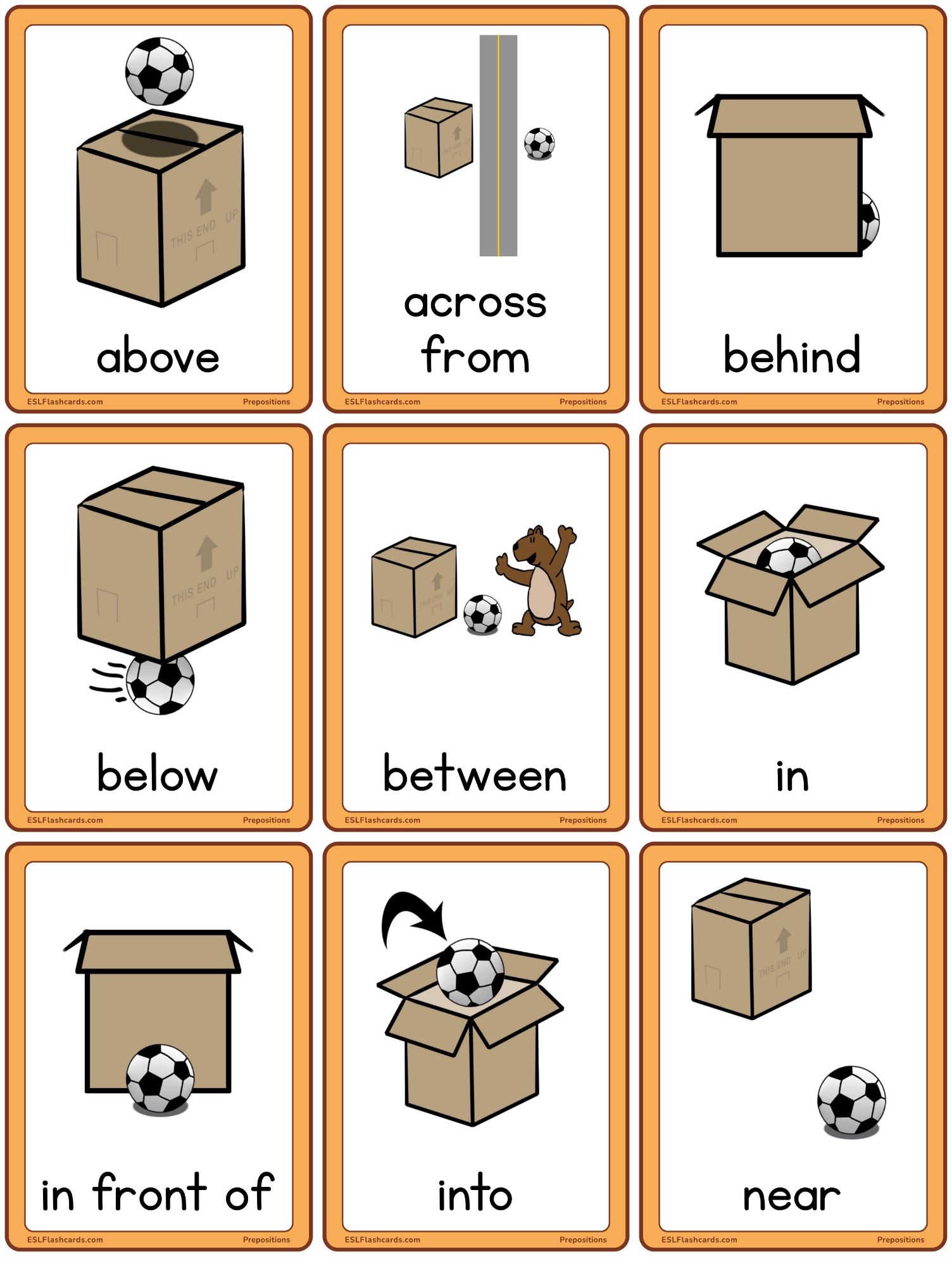 Prepositions List Free Printable Prepositions List Free Printable