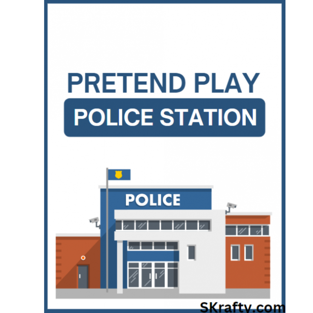 Pretend Play Police Station Printable SKrafty Pretend Play Police Station Printable SKrafty