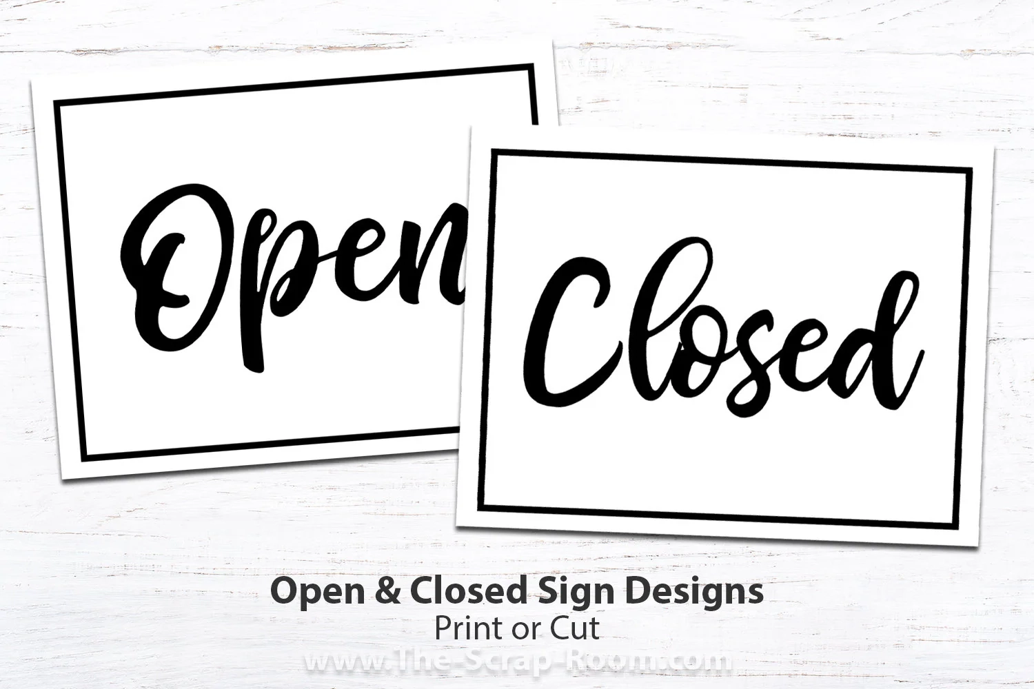 Open And Closed Signs Printable Open And Closed Signs Printable