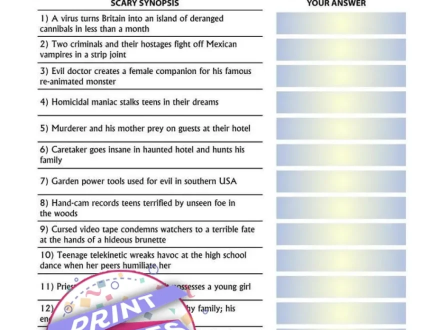 Printable Trivia For Seniors Elevate Well being With Fun Games