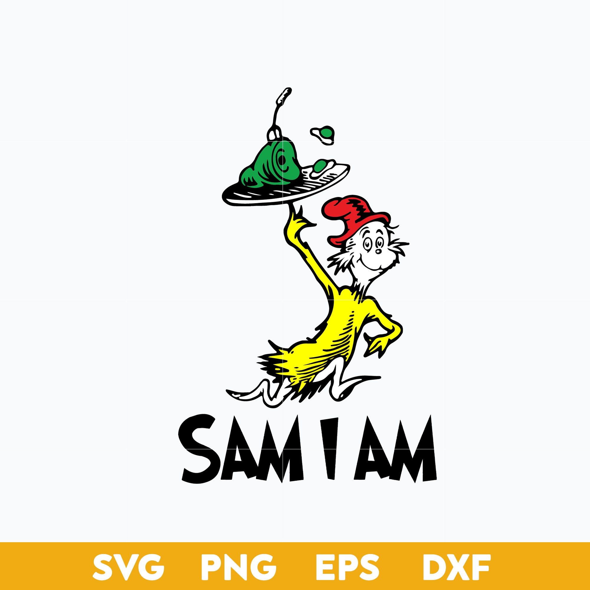 Printable Sam I Am Sign