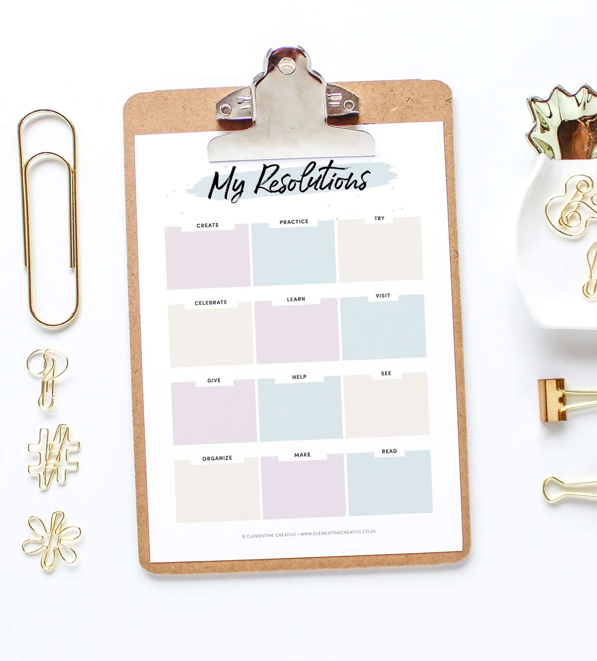 Set New Year s Goals With This Resolutions Worksheet Free Printable PDF 
