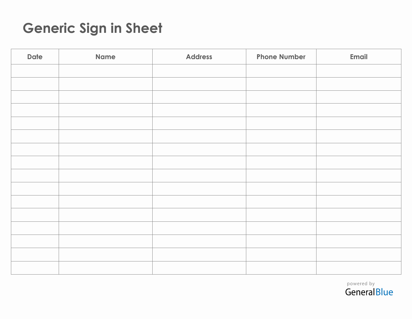Create Printable Sign In Sheet Excel Create Printable Sign In Sheet Excel