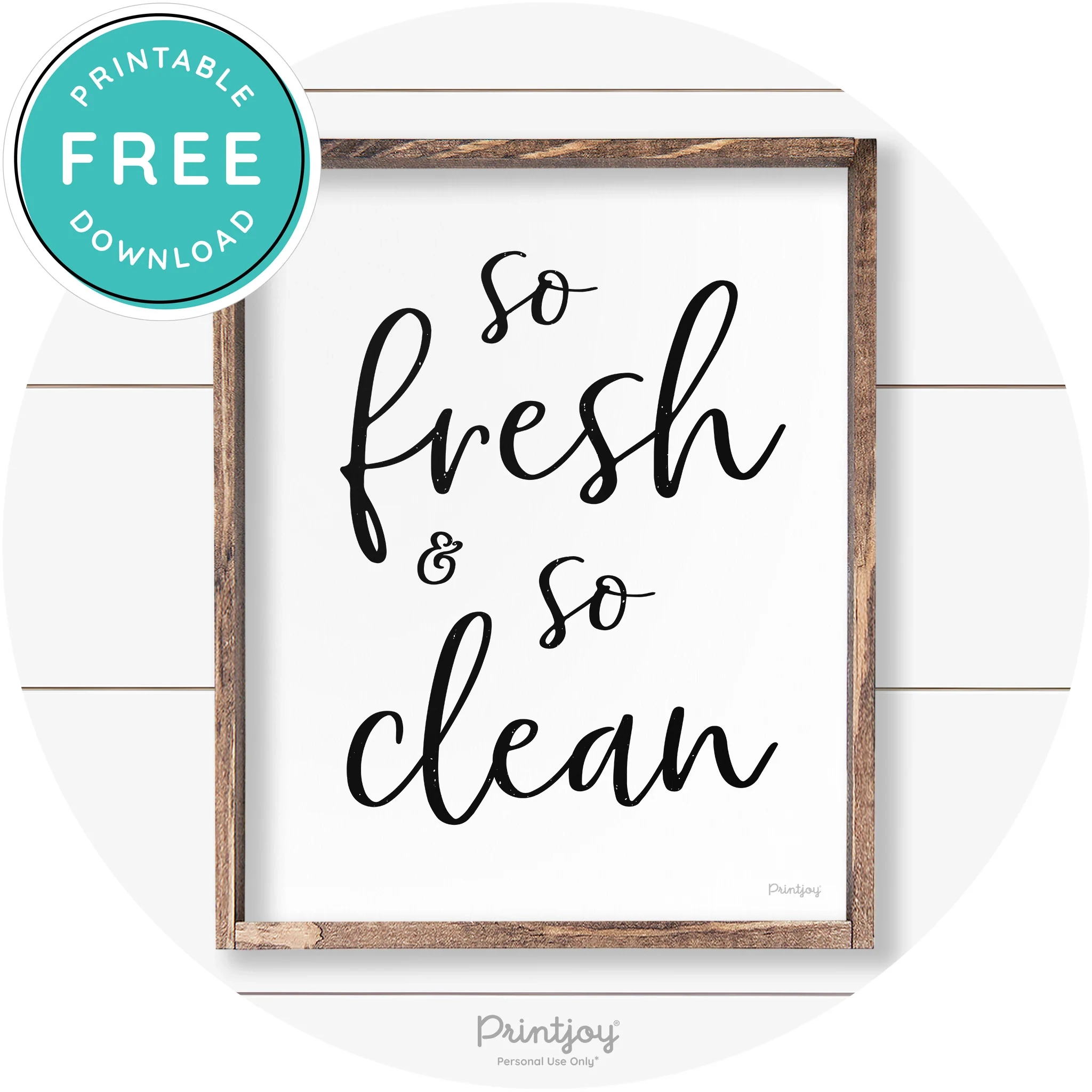 Free Printable Farmouse Bathroom Signs