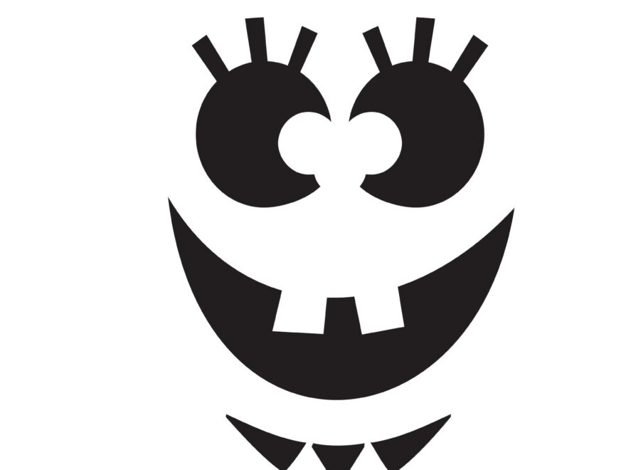 Spongebob Squarepants Pumpkin Stencil Pumpkin Pattern Pumpkin Template Jack o lantern Stencil R PumpkinStencils