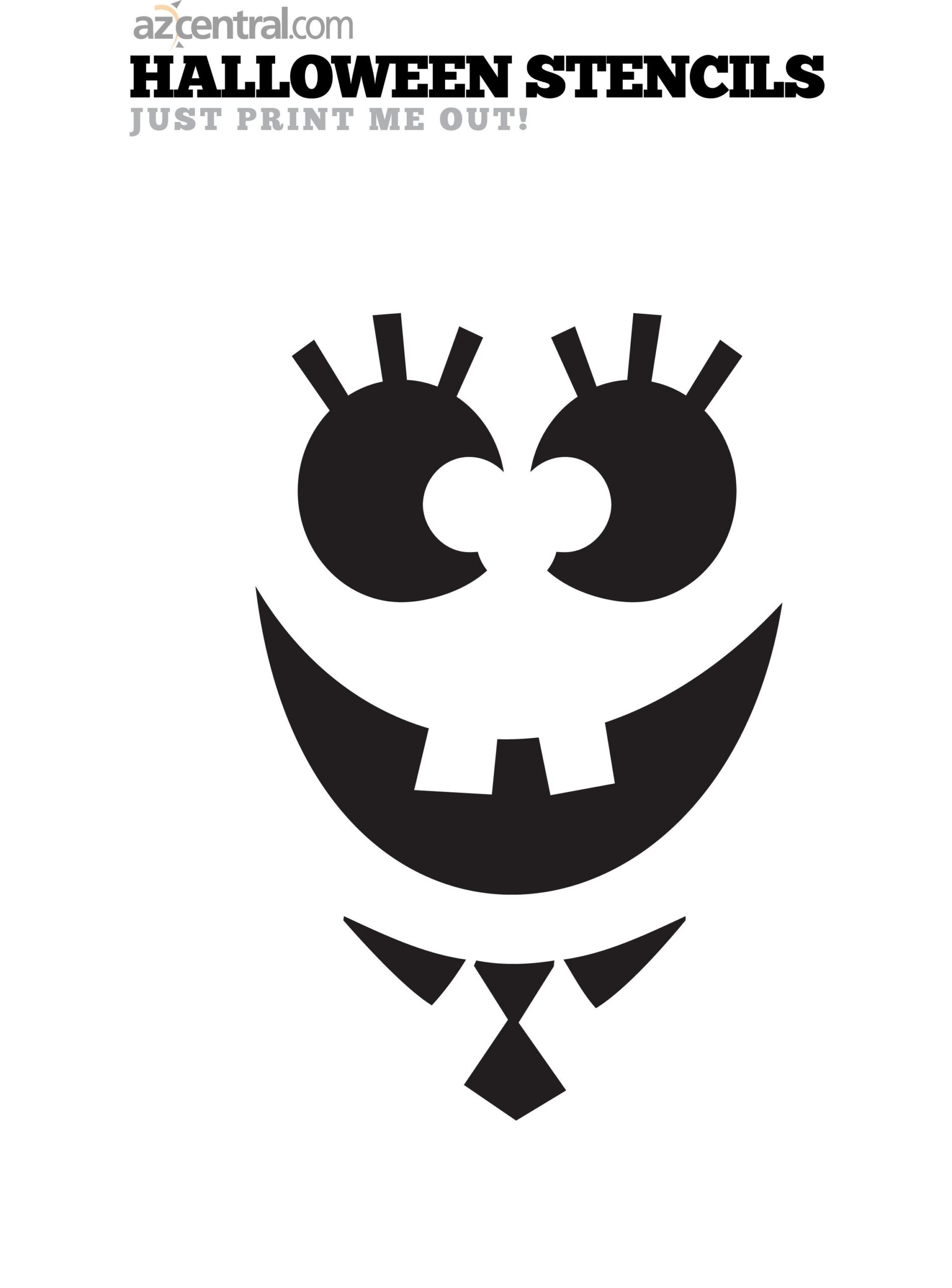Spongebob Squarepants Pumpkin Stencil Pumpkin Pattern Pumpkin Template Jack o lantern Stencil R PumpkinStencils
