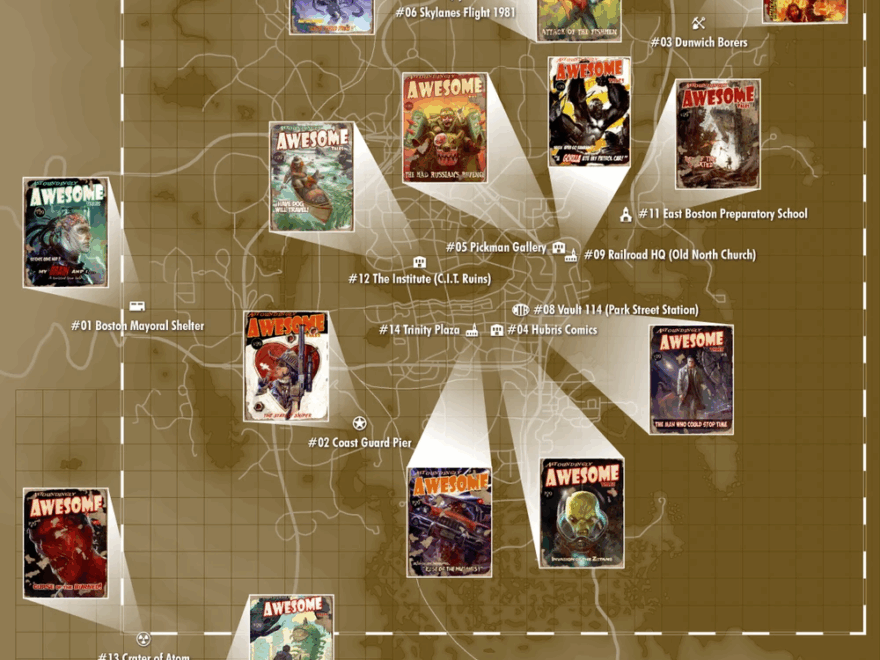 Steam Community Guide Magazines Collectibles Guide Fallout 4