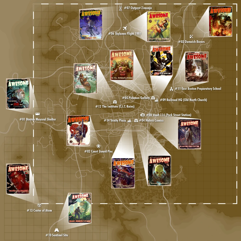 Steam Community Guide Magazines Collectibles Guide Fallout 4