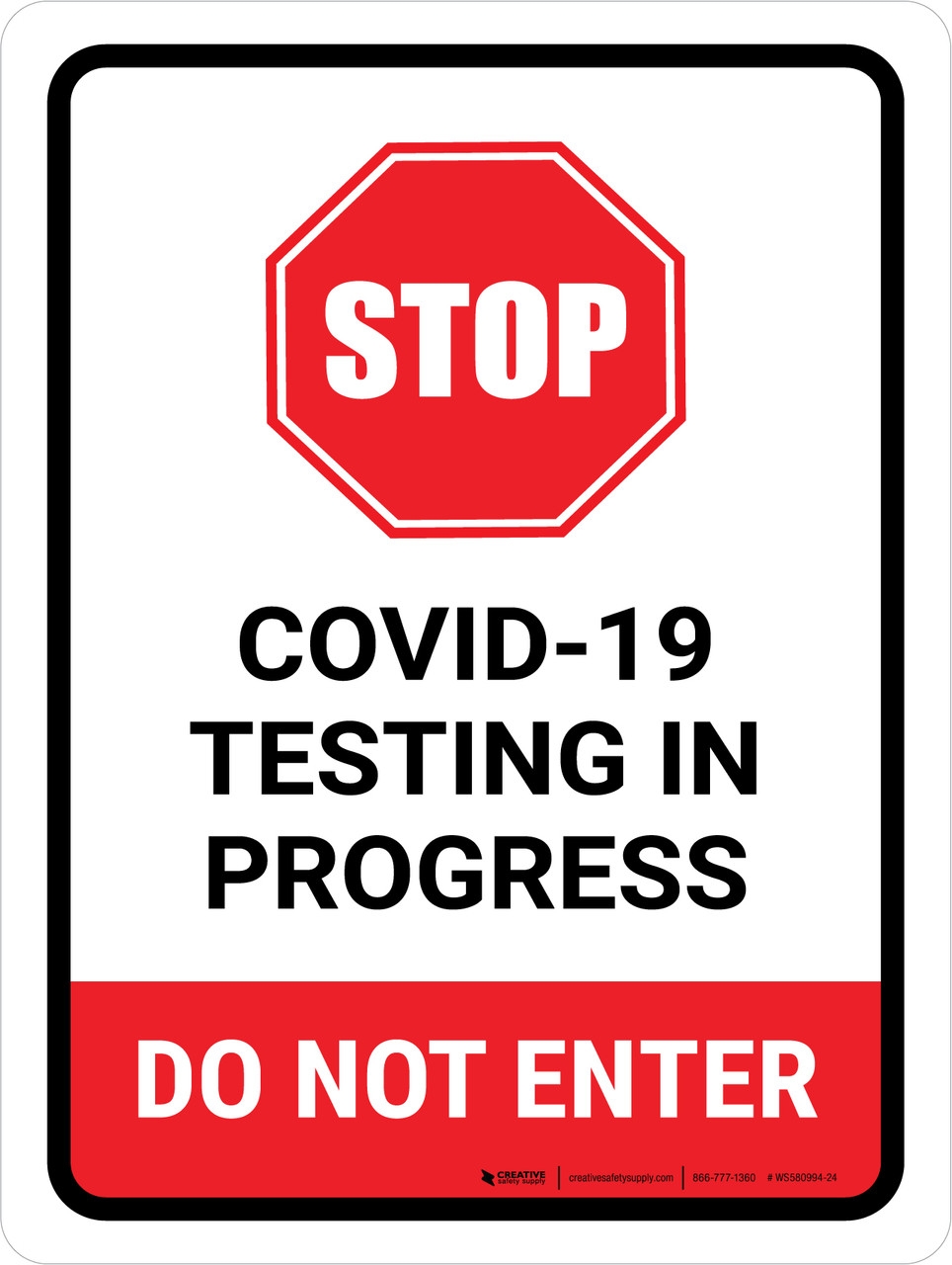Covid Stop Sign Printable