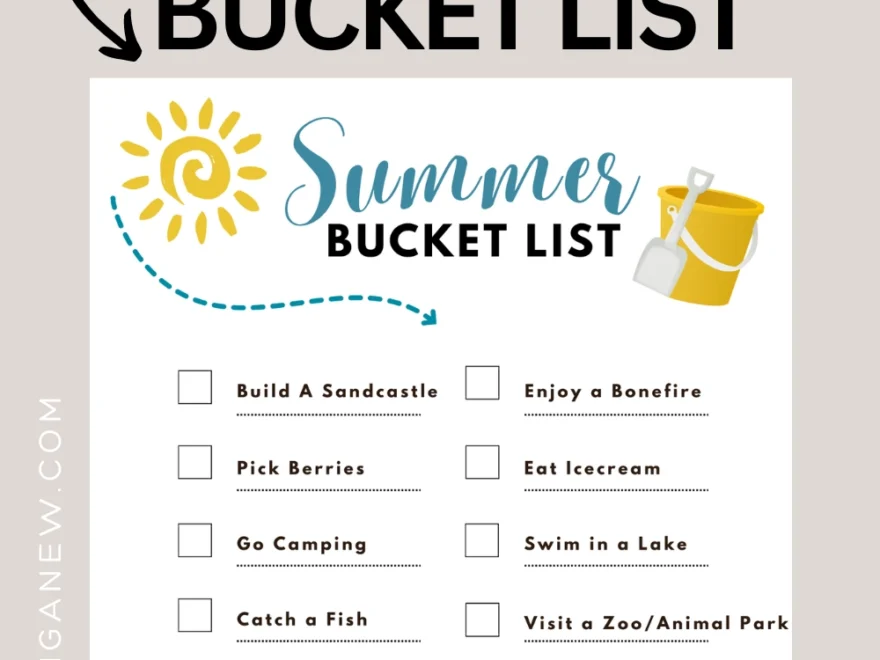 Summer Bucket List free Printable Discovering Anew