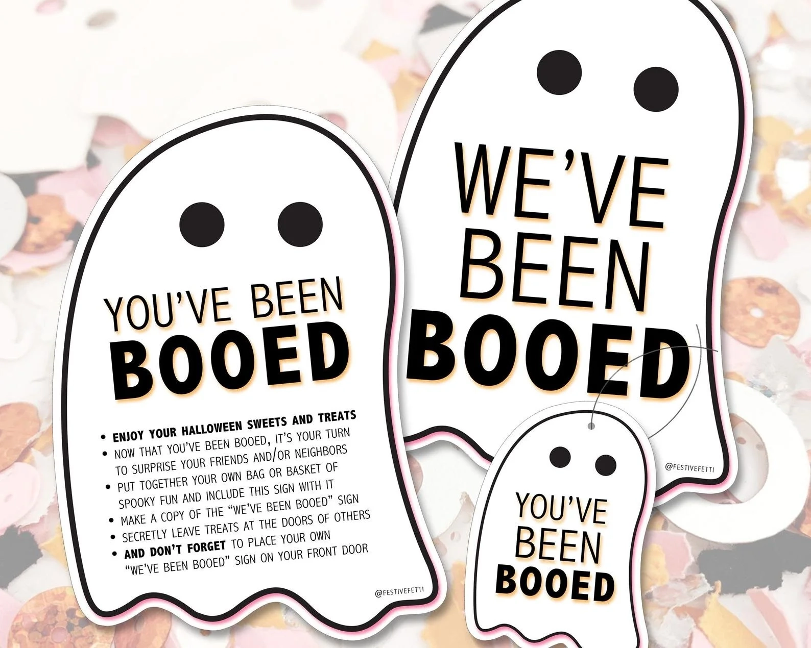 Boo Signs Free Printables