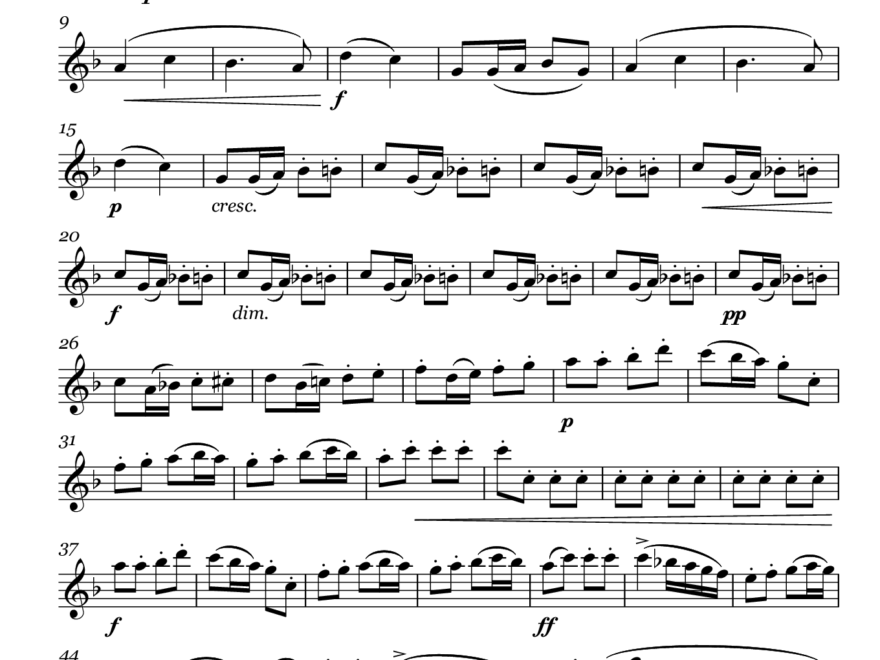 Symphony No 6 Pastoral Main Theme Toplayalong