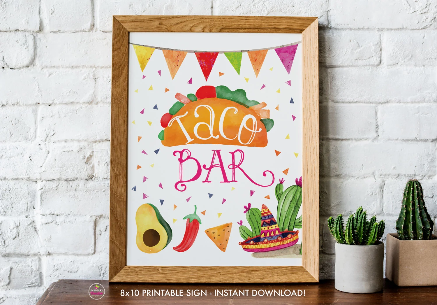 Free Nacho Bar Printable Sign